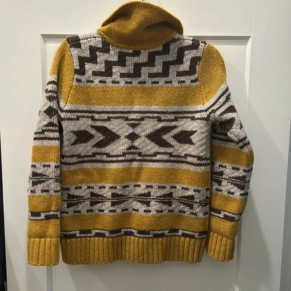 Pendleton 100% Shetland wool sweater jacket